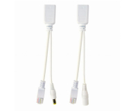 Gembird Adapter POE zasilanie po skrętce 0.15m - 1351703 - zdjęcie 1